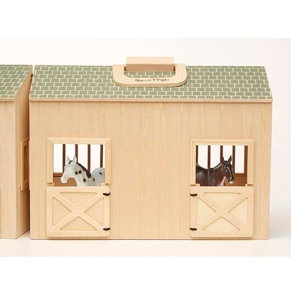 Melissa and Doug Wooden on sale Stable